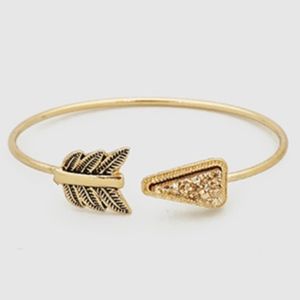 Druzy Aztec Arrow Cuff